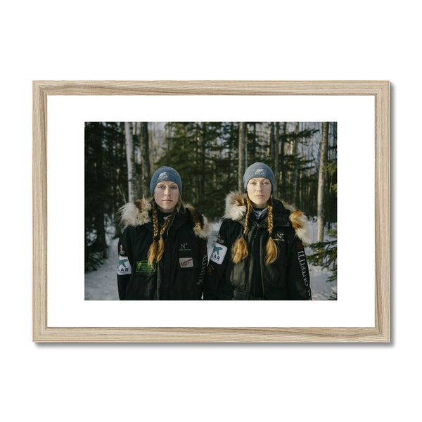 Iditarod Twins // Framed Print