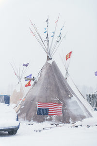 Protest Tipi, Standing Rock // Collector's LE Print